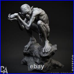 Gollum LOTR resin scale model kit unpainted 3d print