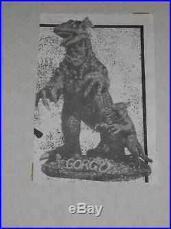 Gorgo 12 Resin Model Kit Complete Kaiju MST3K Garage Kit with Gorgo #15 Comic