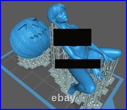 Gothic Beauty Pumpkin 1/8 1/6 1/4 3D Print ModelKit Unpainted Unassembled NSFW