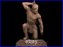 Green Arrow resin scale model kit unpainted 3d print