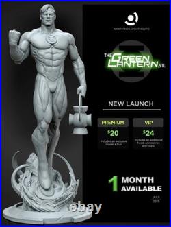 Green Lanter 1/8 1/61/4 3D Print Model Kit Unpainted Unassembled 1/12