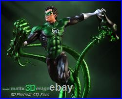 Green Lantern resin scale model kit unpainted 3d print