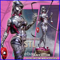 Gwenom resin scale model kit unpainted 3d print