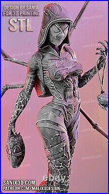 Gwenom resin scale model kit unpainted 3d print