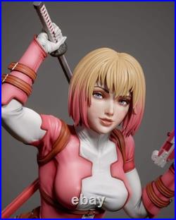 Gwenpool Unassembled and Unpainted Garage Kit Model Designed by Abe3d