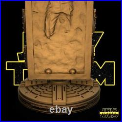 HAN SOLO IN CARBONITE 16 Scale Resin Model Kit Star Wars Statue Sculpture