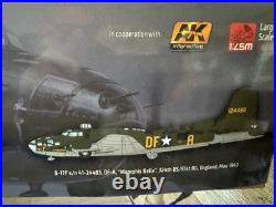 HK Models B-17E/F Flying Fortress Memphis 132 Scale New