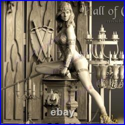 Hall of Candles Beauty 1/8 3D Printing Model Kit Unpainted Unassembled GK