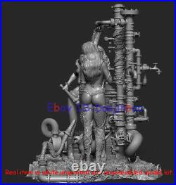 Harley Quinn Poison Ivy Figure 3D Print Model Kit Unpainted Unassembled GK H31cm