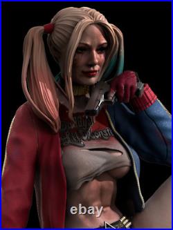 Harley Quinn, Resin 19 Scale Model Kit Painted 3d Printed GK Statue Figure