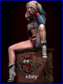 Harley Quinn, Resin 19 Scale Model Kit Painted 3d Printed GK Statue Figure