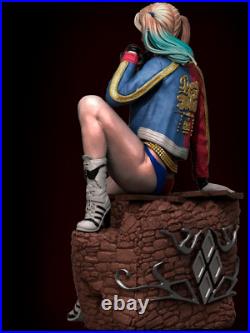 Harley Quinn, Resin 19 Scale Model Kit Painted 3d Printed GK Statue Figure