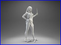 Harry Sexy Gril Hermion Unpainted Unassembled 3D printed Kit Resin Model GK NSFW