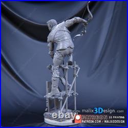 Hawkeye Unpainted Unassembled 3D printed Resin Model Kit GK2