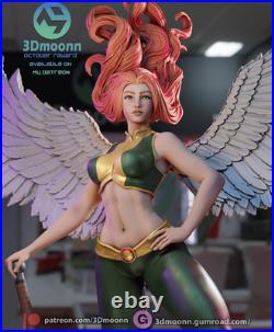 Hawkgirl DC Fan Art Kit 18 Scale (9 inch) 3Dmoonn
