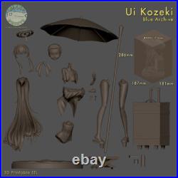 Hayase Yuka 3D Printing Unassembled Unpainted Resin Model Kits Garage Kits
