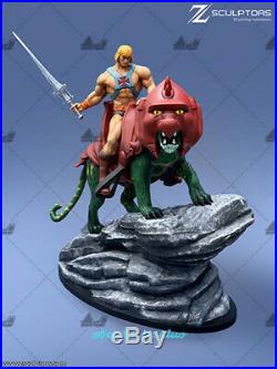 He-Man Masters of the Universe Unpainted Resin Kits Model Figure 3D Print 30cm