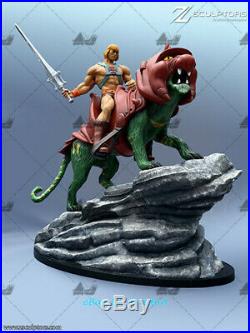 He-Man Masters of the Universe Unpainted Resin Kits Model Figure 3D Print 30cm