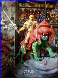 He-Man and Battlecat Masters Of The Universe Large Scale Diorama