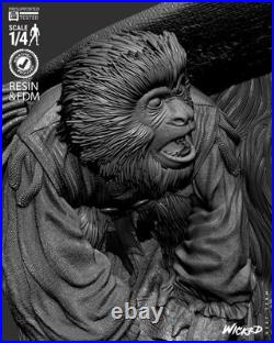 Hector Barbossa Resin Sculpture Bust Statue Model Kit Unpainted/Unassembled