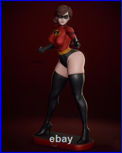 Helen 1/4 Figure Unpainted GK Model 3D Print Unassembled Resin Garage Kits 45cmH