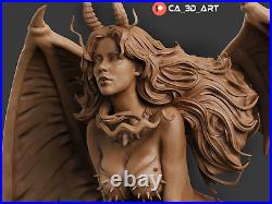 Hell Witch resin scale model kit unpainted 3d print
