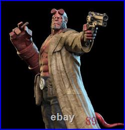 Hellboy 3D Printing Figure Unpainted Model GK Blank Kit Sculpture New In Stock