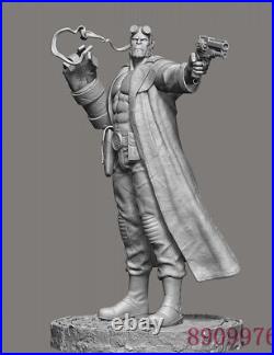 Hellboy 3D Printing Figure Unpainted Model GK Blank Kit Sculpture New In Stock