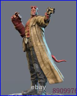 Hellboy 3D Printing Figure Unpainted Model GK Blank Kit Sculpture New In Stock