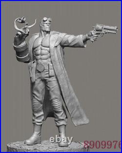 Hellboy 3D Printing Figure Unpainted Model GK Blank Kit Sculpture New In Stock