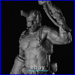 Hellboy Unpainted Resin Kits Model Figurine 1/4 Scale Presale