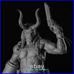Hellboy Unpainted Resin Kits Model Figurine 1/4 Scale Presale