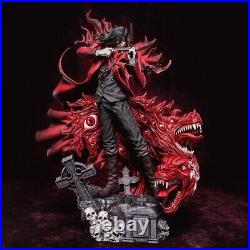 Hellsing 1/4 Painted 3D Printed 12K Figure Statue Resin Model Kit Unassembled