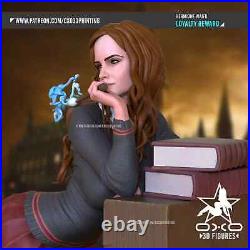 Hermione Granger, Resin Scale 19 Model Kit Painted, 3d Printed GK Statue Figur