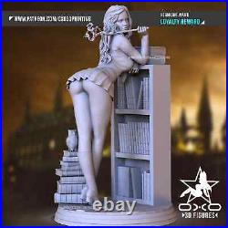 Hermione Granger, Resin Scale 19 Model Kit Painted, 3d Printed GK Statue Figur