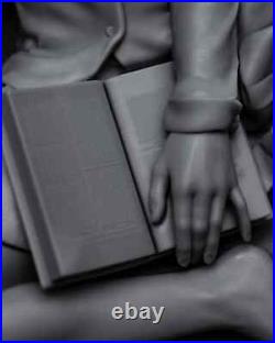 Hermione in the Common Room Sculpture V1(300mm)/3D Model/Unassembled/Unpainted