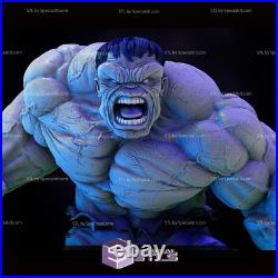 Hulk Grey Resin Sculpture Statue Model Kit Avengers Unpainted/Unassembled