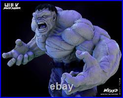 Hulk Grey Resin Sculpture Statue Model Kit Avengers Unpainted/Unassembled
