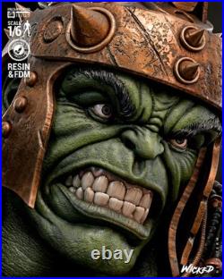Hulk planet vs Surfer Diorama Resin Model Kit Avengers Unpainted/Unassembled