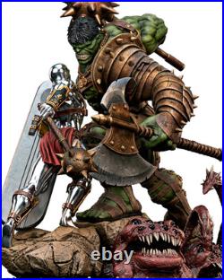 Hulk planet vs Surfer Diorama Resin Model Kit Avengers Unpainted/Unassembled