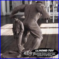 Incredible Hulk Ed Norton Resin Model Kit Unpainted 3d Print Statue Figure