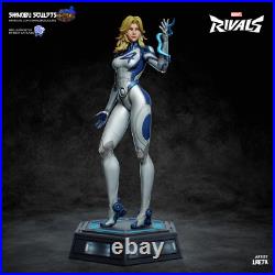 Invisible Woman, 225mm Resin Model Kit Painted 3d Printed GK Statue Figure