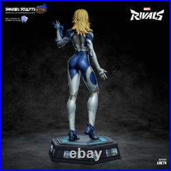 Invisible Woman, 225mm Resin Model Kit Painted 3d Printed GK Statue Figure