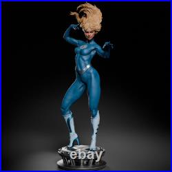 Invisible Woman 3d Printed Model Unassembled Unpainted 1/8-1/3
