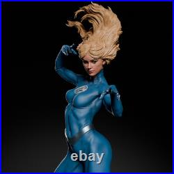 Invisible Woman 3d Printed Model Unassembled Unpainted 1/8-1/3