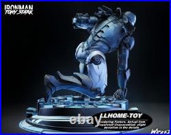 Iron Man 20CM Tall Resin 3d Print Model Unpainted Garage Kit Statue Figure