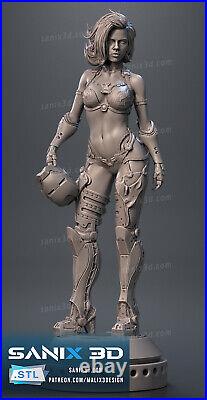 Iron Widow resin scale model kit unpainted 3d print