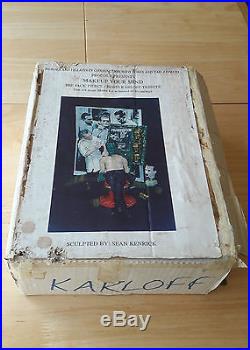 Jack Pierce Boris Karloff 1931 Frankenstein Resin Model Kit Horror Sean Kenrick