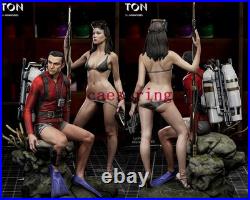 James Bond Thunderball 3D Printing Figure Unpainted Model Sculpture Blank Kit d