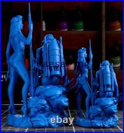 James Bond Thunderball 3D Printing Figure Unpainted Model Sculpture Blank Kit d